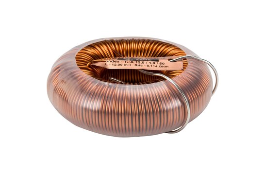 000-6555 | 15 mH | 0,31 Ω | 5% | 17 AWG | C-Induttore Toroidal