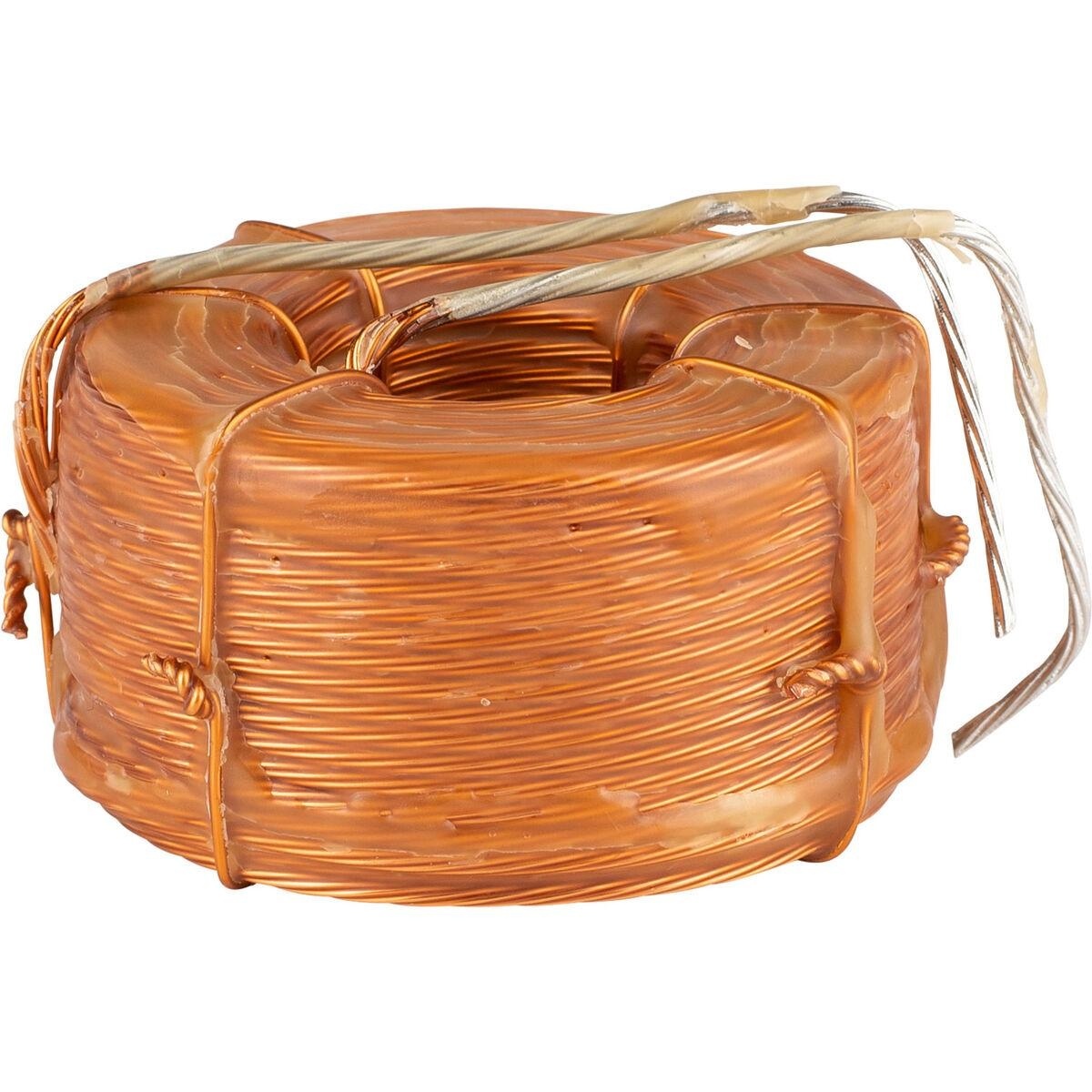 000-L-0027 | 0,27 mH | 0,16 Ω | 3% | 15 AWG | Wachslitzenspule