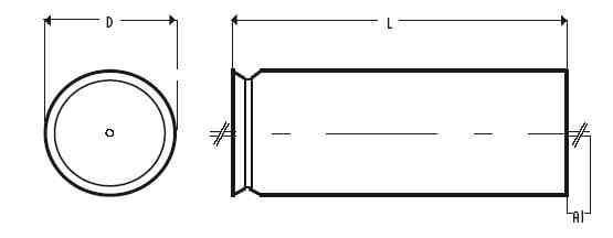 ELCA/3.3/AX | 3,3 µF | 10% | 100 V | Electrolytische Kondensatoren