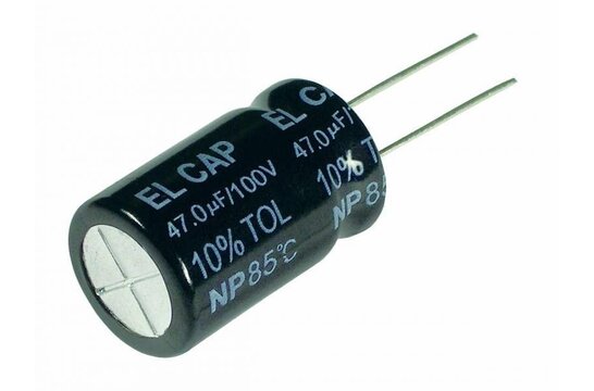 ELCR/22/100 | 22 µF | 10% | 100 V | Electrolytische Kondensatoren