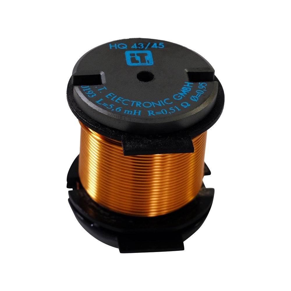 HQ43/3.9/095 | 3,9 mH | 0,41 Ω | 5% | 19 AWG | Roller Core Coil