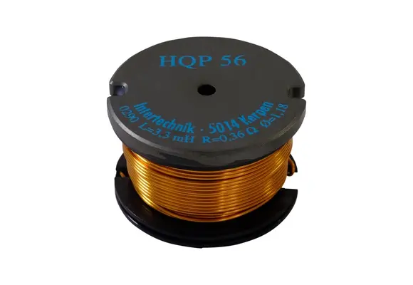 HQP56/3.3/18 | 3,3 mH | 0,36 Ω | 5% | 17 AWG