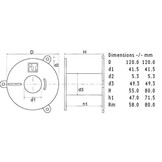 LU120/100/20 | 10 mH | 0,69 Ω | 3% | 12 AWG | Air Coil