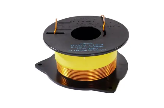 LU120/2.2/20 | 2,2 mH | 0,28 Ω | 3% | 12 AWG | Air Coil