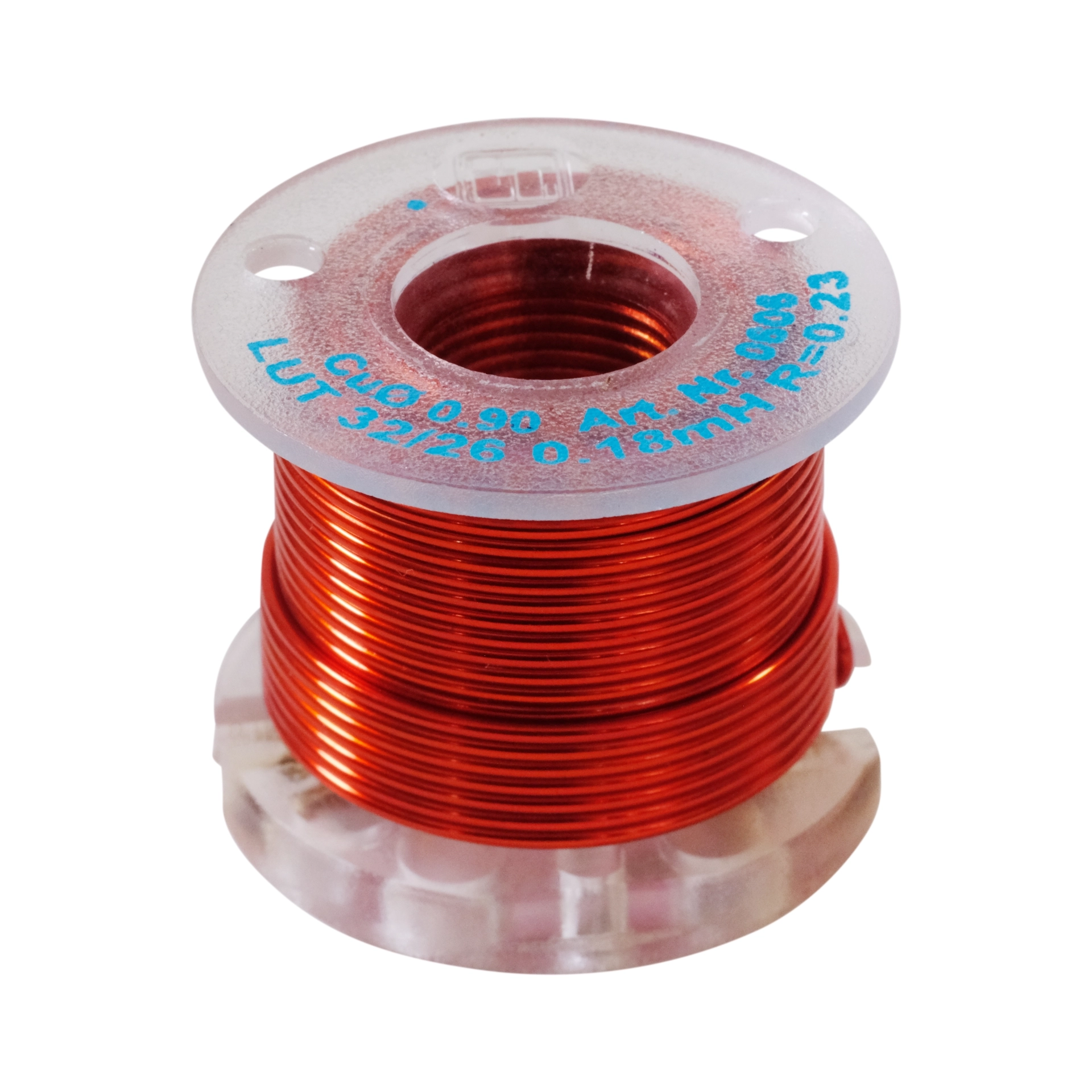 LUT32/018/10 | 0,18 mH | 0,23 Ω | 3% | 18 AWG | Air Therm Inductor