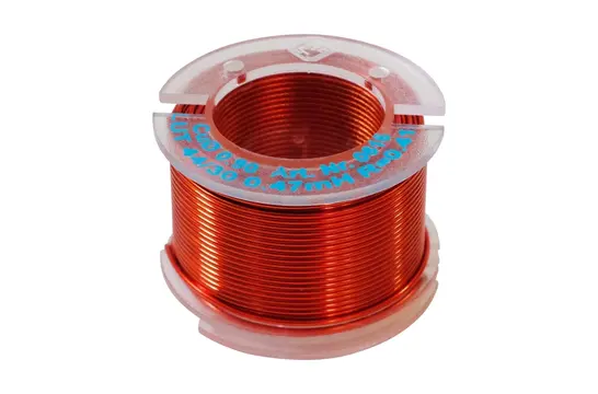 LUT44/047/10 | 0,47 mH | 0,41 Ω | 3% | 18 AWG | Air Therm Inductor