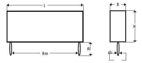 MKTR/33/100 | 33 µF | 5% | 100 V | MKT Radial Kondensator