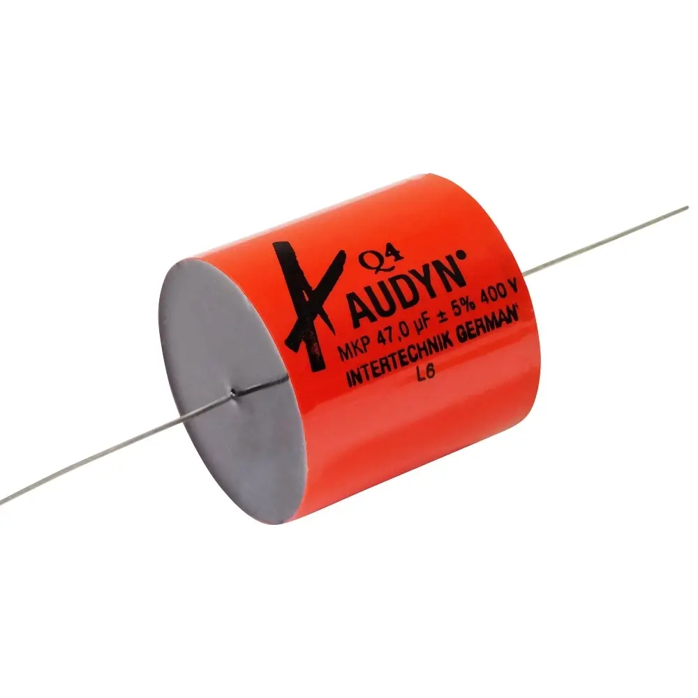Audyn-Cap Q4 MKP Film Capacitor 1.00uF/400V Axial - High Quality German Made 1 thumbnail image