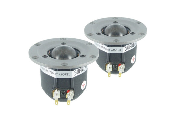 ST728-Silver Dome Tweeter Matched Pair