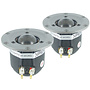 ST728-Silver Dome Tweeter Matched Pair
