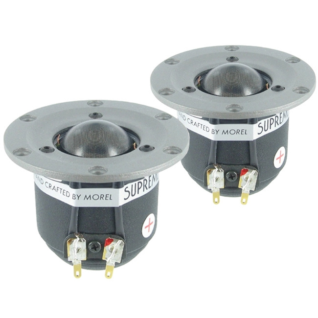 ST728-Silver Dome Tweeter Matched Pair