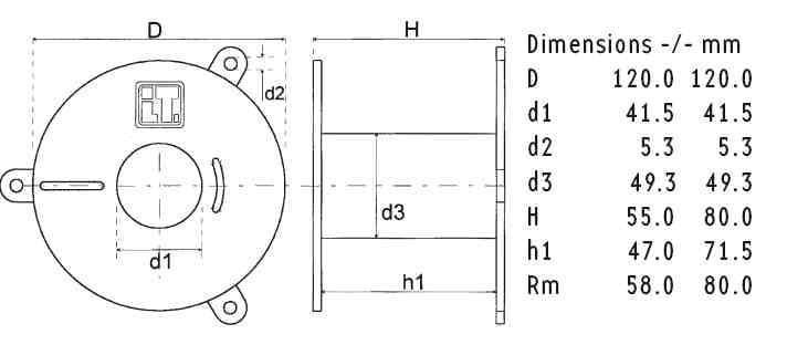TRI120/12.0/0.50 | 12 mH | 1,54 Ω | 1% | 7 x 24 AWG | Tritec Coil