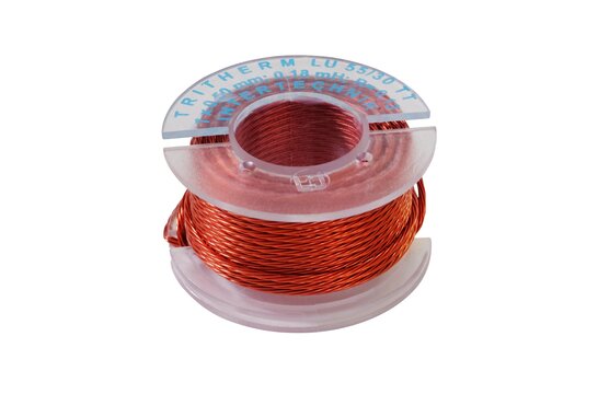 TRI55/1.2/0.50 | 1,2 mH | 0,394 Ω | 1% | 7 x 24 AWG | Tritec Spule