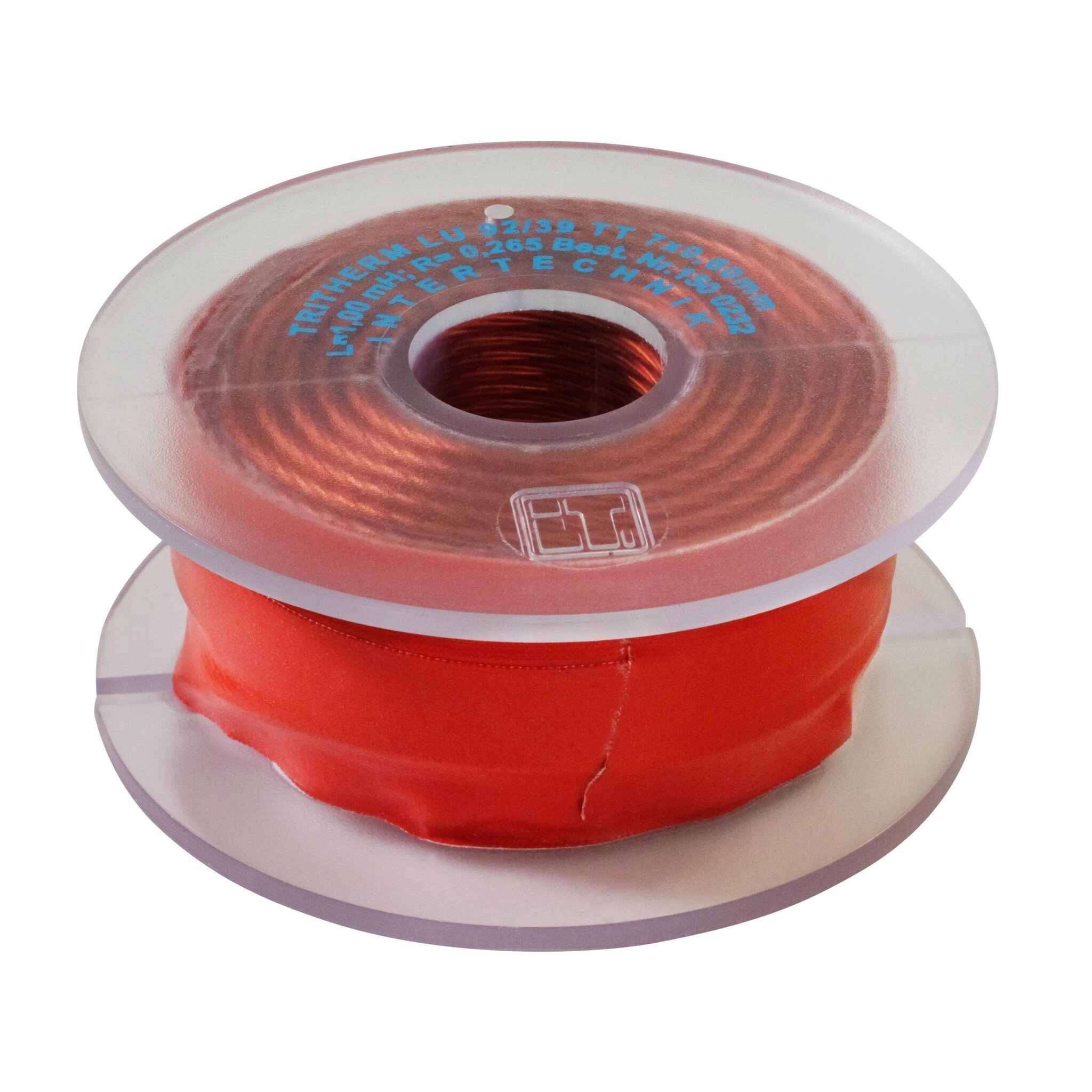 TRI92/2.4/0.50 | 2,4 mH | 0,59 Ω | 1% | 7 x 24 AWG | Tritec Induttore