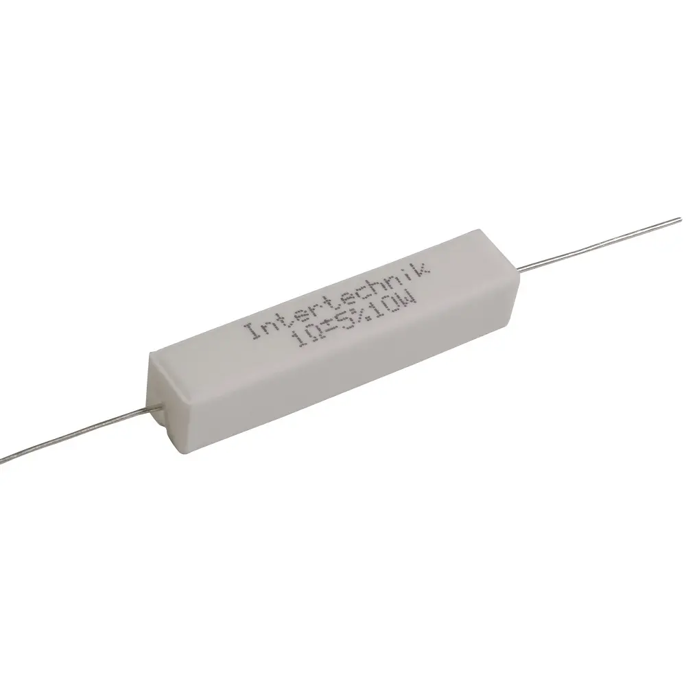 Resistenza A Strato Di Ossido Di Metallo Intertechnik MOX10/10, 10 Ohm, 10 Watt, Tedesca