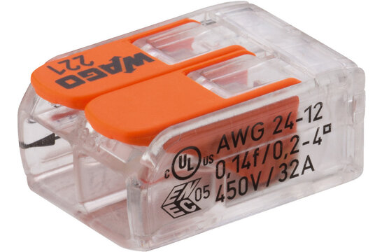 CC-142 Connecting terminal WAGO2-levers