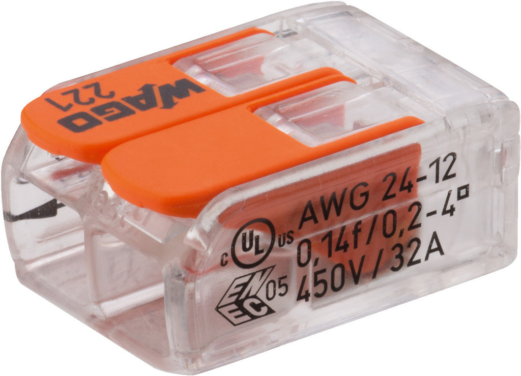 CC-142 Connecting terminal WAGO2-levers