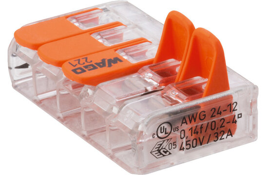 CC-145 Connecting terminal WAGO 5-levers