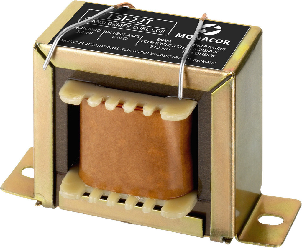 LSI-22T | 2,2 mH | 0,10 Ω | 5% | 18 AWG | Transformer Coil