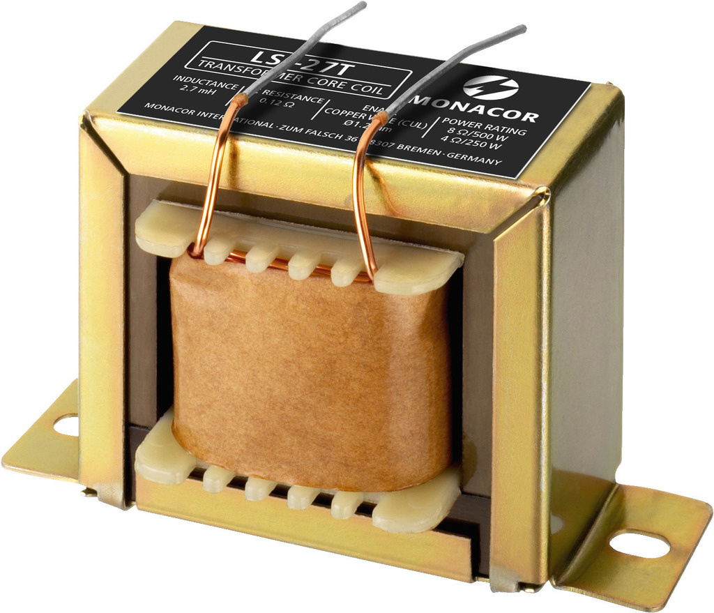 LSI-27T | 2,7 mH | 0,12 Ω | 5% | 18 AWG | Transformer Coil
