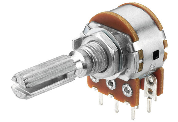 VRB-100S500 Drehpotentiometer 500 kΩ