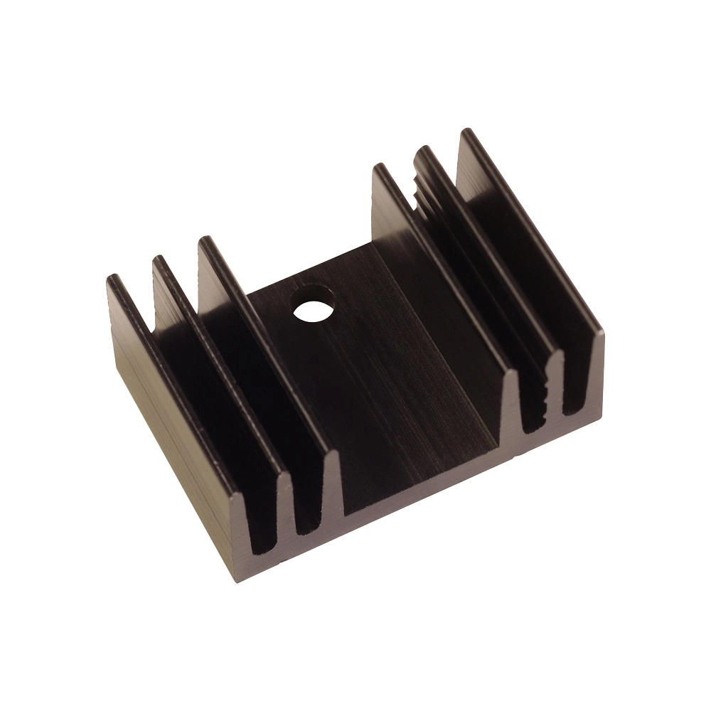 TO247 Cooling Body Black Anodized Aluminium