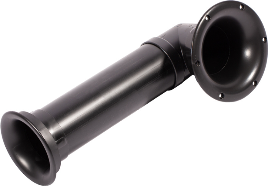 051-0078 Bassreflexöffnung angled set 90° | Ø70 x 235 mm