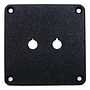 012-0101 Binding Post Back Plate black powder coated