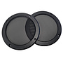 Vifa Decorative Speaker Grill Pair | Round Perforation |  5'' / 13cm