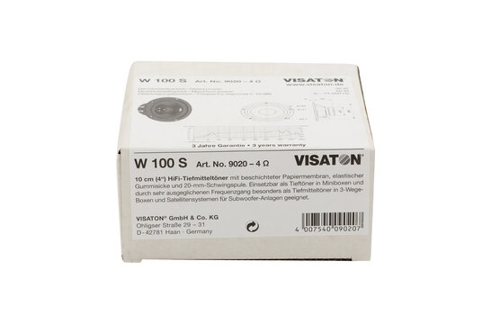 W 100 S - 4 Woofer Medio-Bassi