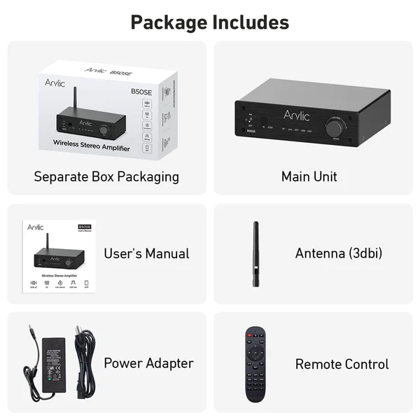 B50SE Bluetooth Stereo Amplifier