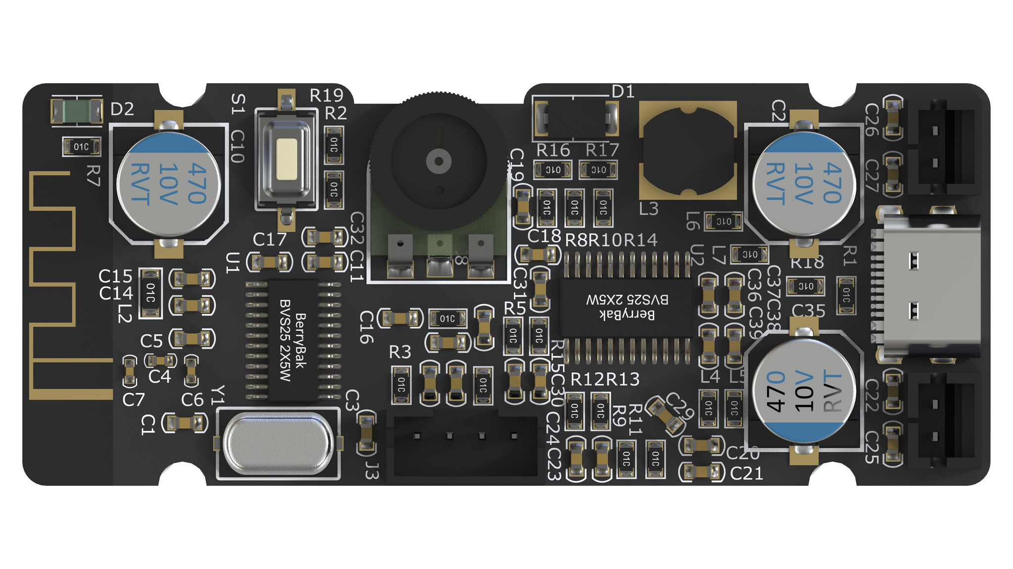 AA-AB32501 2x5W Verstärker mit Bluetooth 5.0  - BVS25
