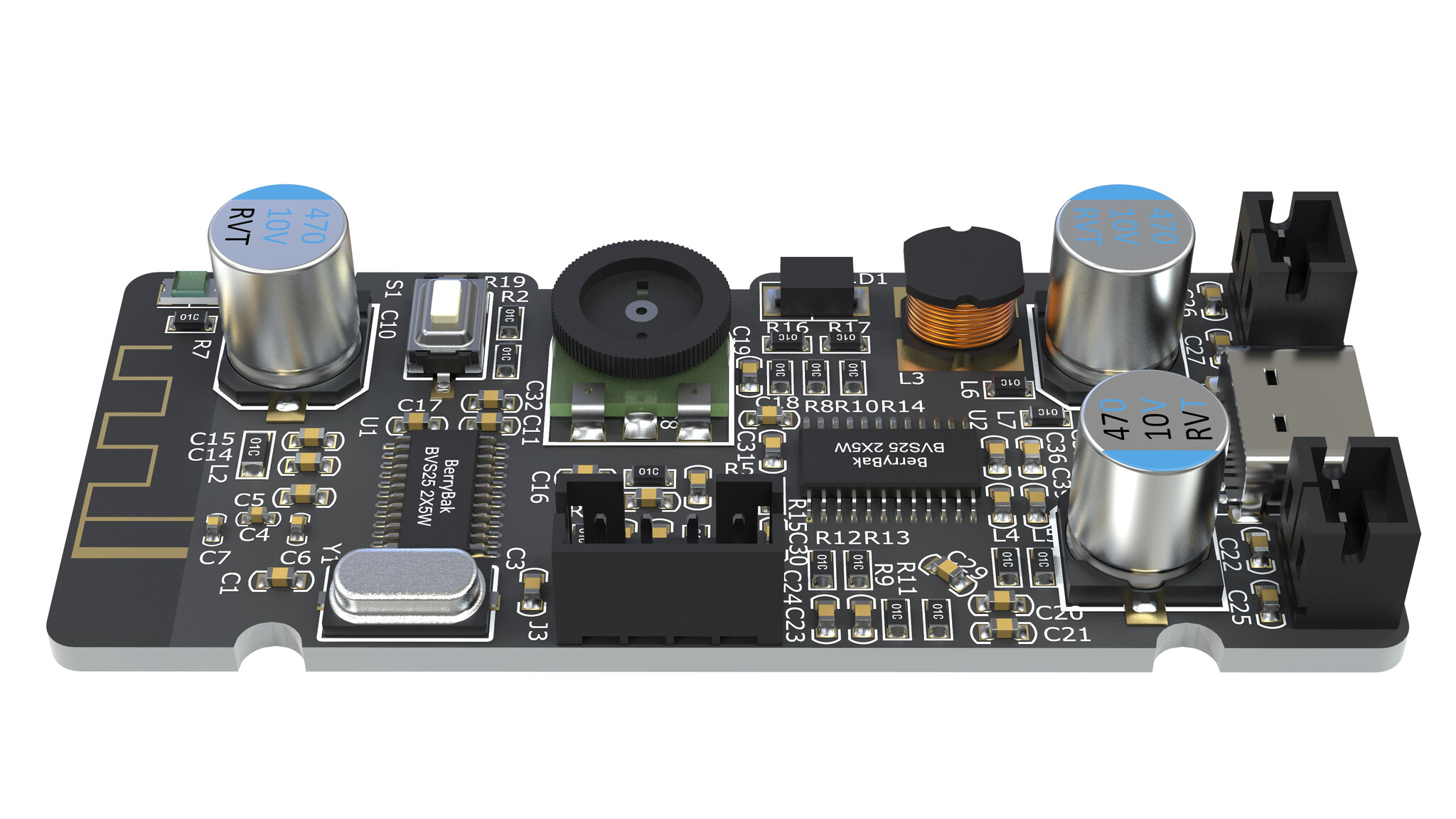 AA-AB32501 2x5W Verstärker mit Bluetooth 5.0  - BVS25