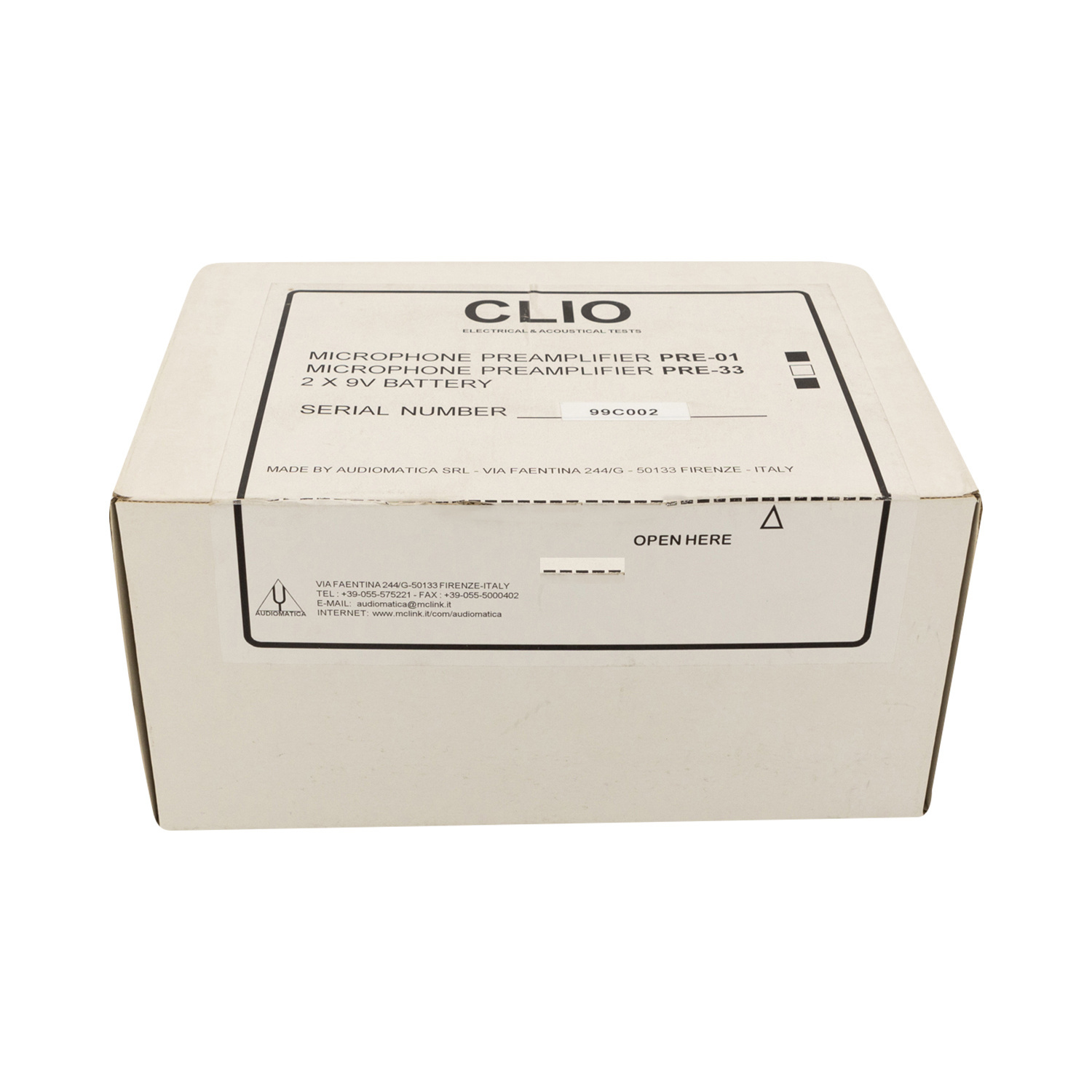 PRE-01 PreAmplificatore