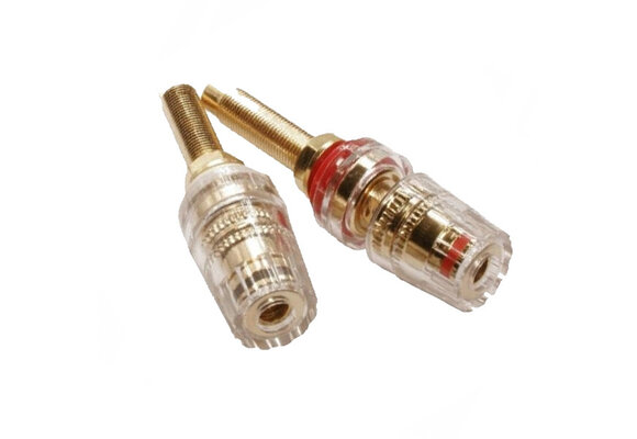 012-0200 Gold Binding Post Pair