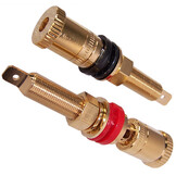 012-0210 Gold Binding Post Pair M9/26