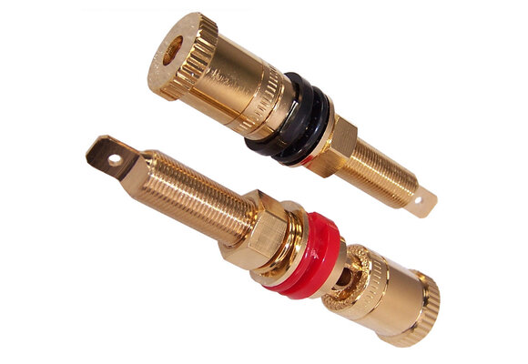 012-0210 Gold Binding Post Pair