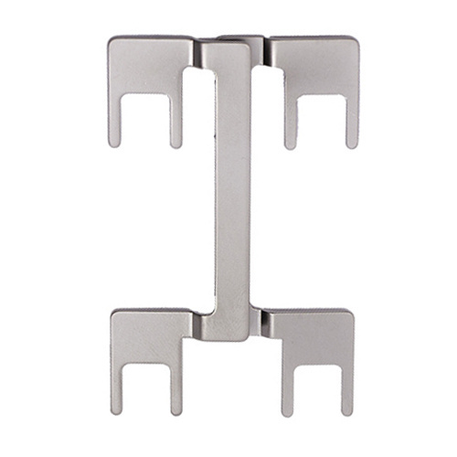 Dual Binding Post Jumper Nickel