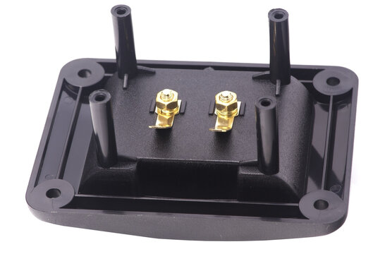 012-0320 Quadratischer Anschlussbecher | Schraubbindung | 92 x 79 mm