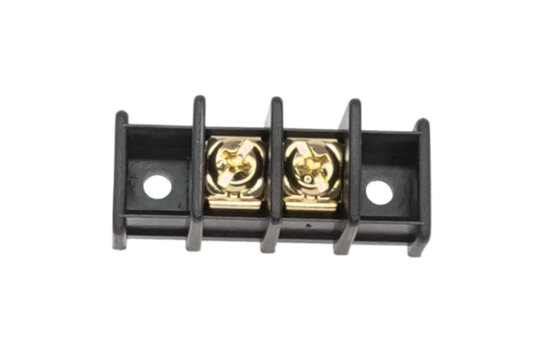 012-0361 Gold-Plated Screw terminals für PCB mounting | 2-Pins