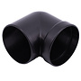 051-0024 Bassreflexöffnung male to female 90° elbow | Ø70 mm