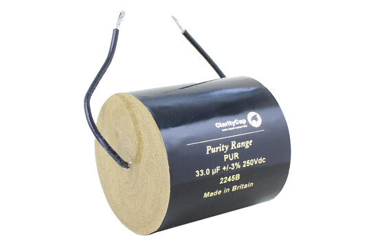 PUR33uH250Vdc | 33 µF | 3% | 250 V | PURITY 250V Capacitor