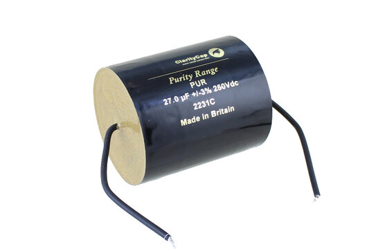 PUR27uH250Vdc | 27 µF | 3% | 250 V | PURITY 250V Capacitor