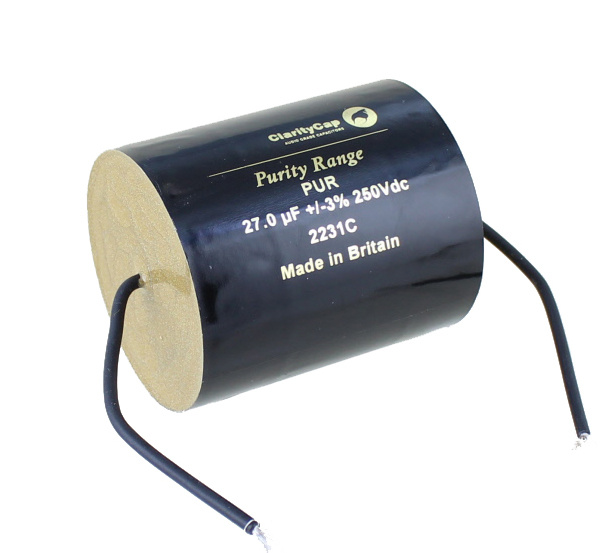 PUR27uH250Vdc | 27 µF | 3% | 250 V | PURITY 250V Capacitor