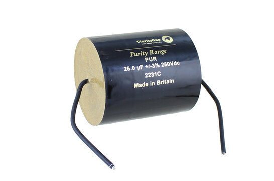 PUR25uH250Vdc | 25 µF | 3% | 250 V | PURITY 250V Capacitor