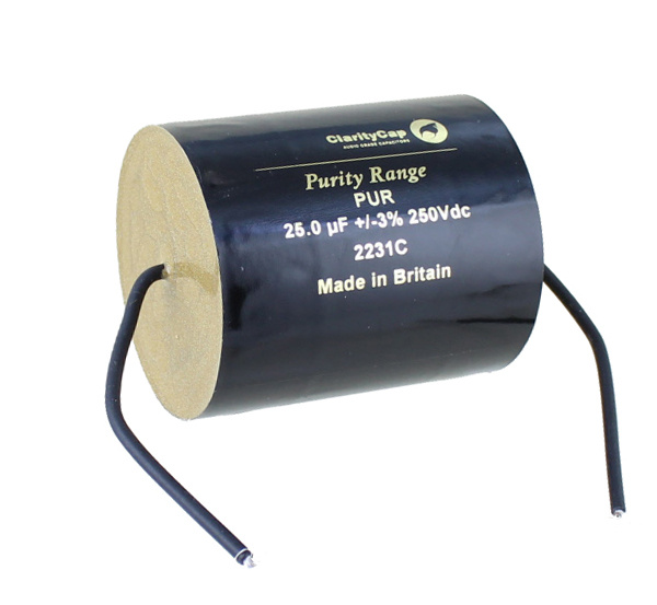 PUR25uH250Vdc | 25 µF | 3% | 250 V | PURITY 250V Kondensator