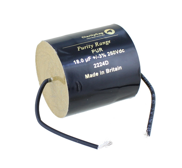 PUR18uH250Vdc | 18 µF | 3% | 250 V | PURITY 250V Capacitor