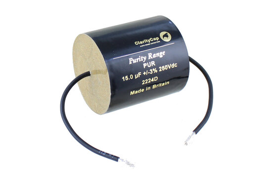 PUR15uH250Vdc | 15 µF | 3% | 250 V | PURITY 250V Capacitor