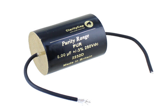 PUR8u0H250Vdc | 8,00 µF | 3% | 250 V | PURITY 250V Kondensator