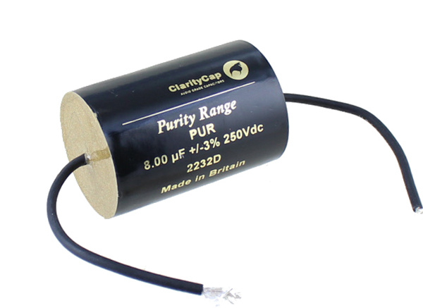 PUR8u0H250Vdc | 8,00 µF | 3% | 250 V | PURITY 250V Kondensator
